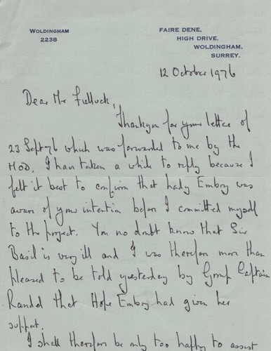 Ww2 raf basil embry - raf, embry’s