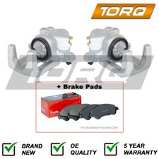 Brake Calipers + Pads Rear