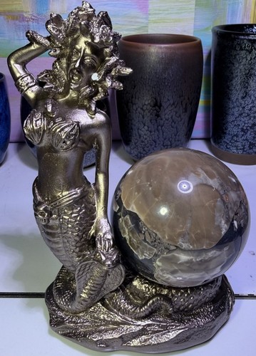 Fantasy medusa figurine with - fantasy,