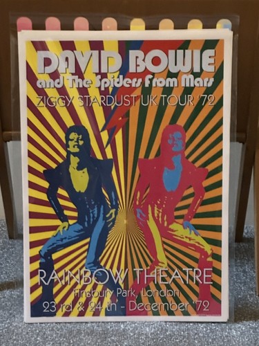 David bowie poster - a3,