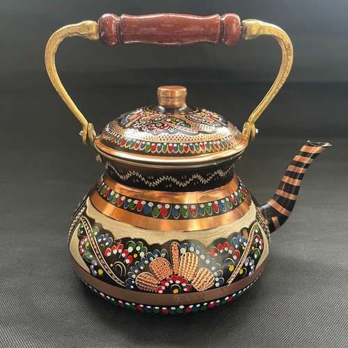 Turkish copper teapot ottoman - turkish,