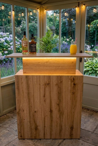 Rustic artisan oak - artisan, led
