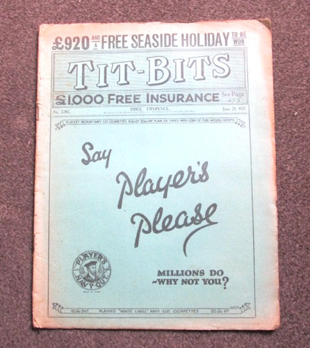 Tit bits magazine - tit-bits, 25/june