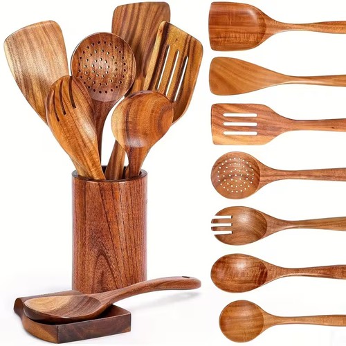 Piece wooden kitchen utensil - wooden,