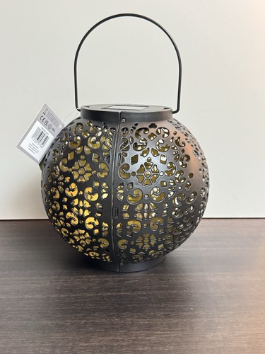 Black moroccan style solar - black,