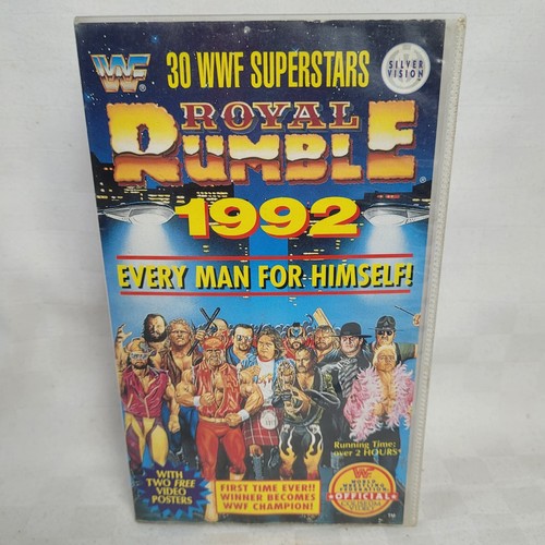 Wwf royal rumble - wwf, vhs