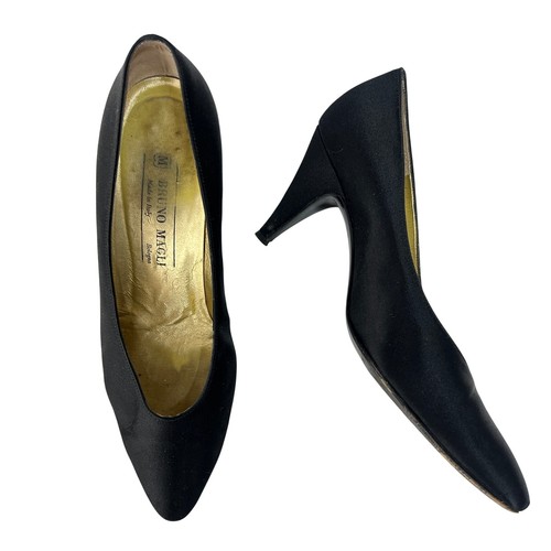 Vtg bruno magli italy black - bruno,