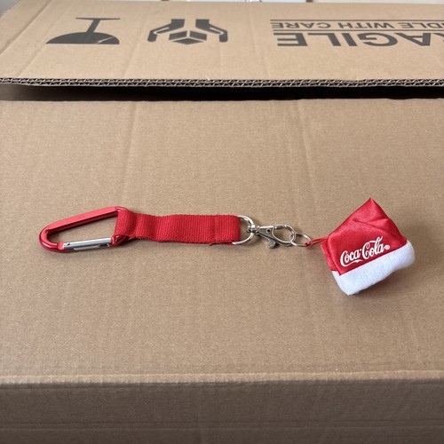 Coca cola christmas keyring - christmas,