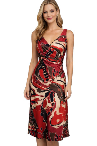 Gina bacconi red dress - gina,