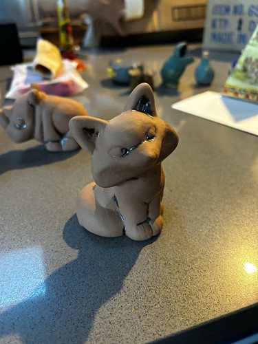 Jie pottery sweden rare fox - jie,