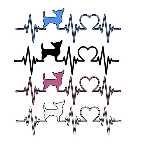 Chihuahua heartbeat dog - chihuahua,