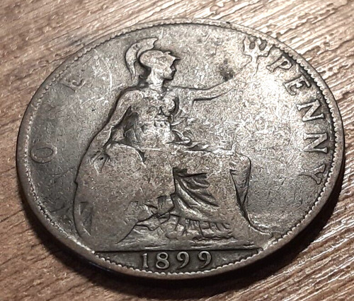 Victoria penny 1899 - victoria,