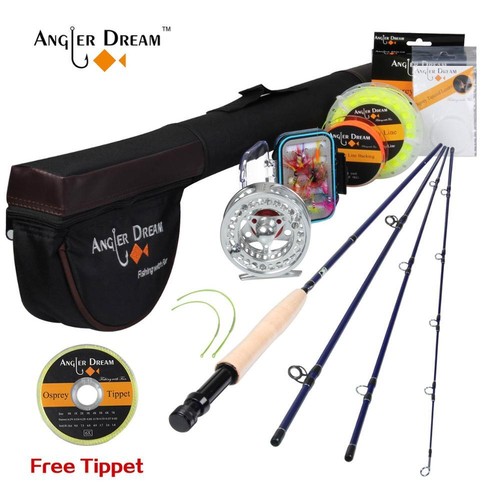 9ft 5wt 4pieces carbon fly - carbon,