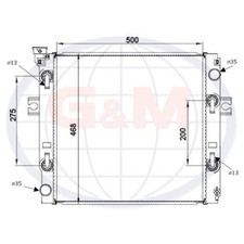 Radiator for forklift - radiator,