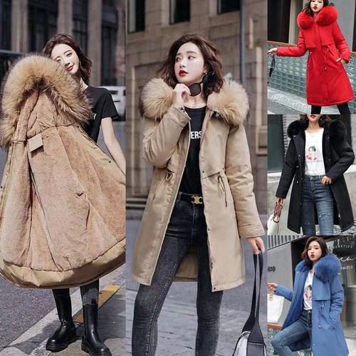 Women fleece lined parka - women's,