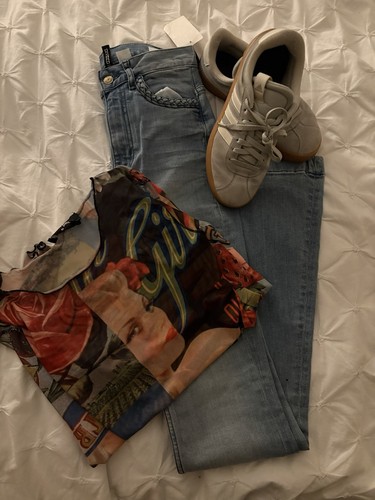 High waisted flared - h&m,