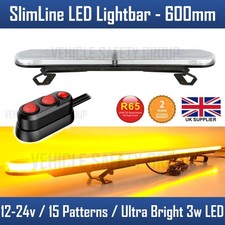 Amber Flashing Beacon Bar LED