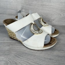 Gabor Sandals Womens White UK