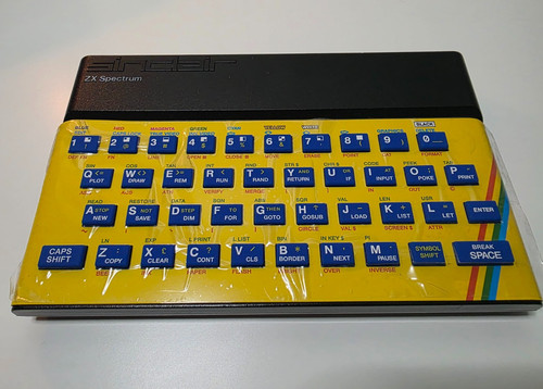 Spectrum 48k case yellow - zx, case,