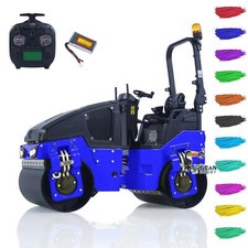 RTR 1/14 Alloy Radio Controlled Road Roller Construction Vehicle ESC 25KG Servo
