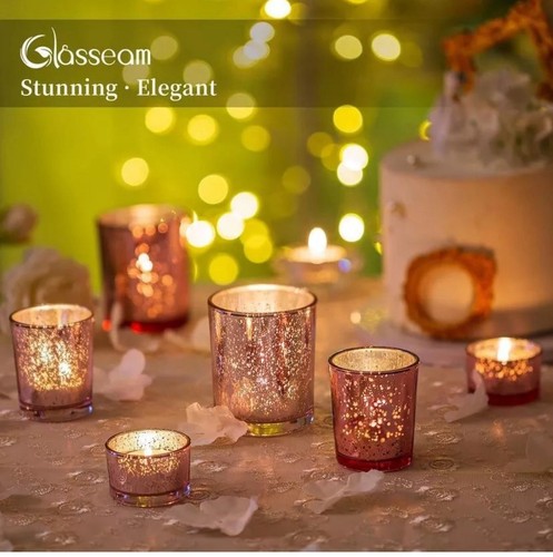 Glasseam tealight votive glass - votive,