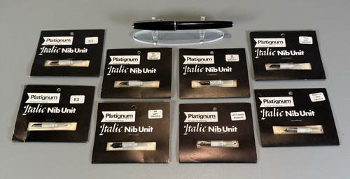 Vtg platignum silverline black - platignum,
