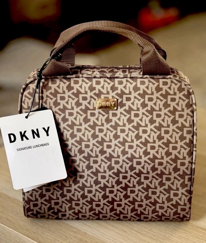 Dkny signature lunch bag brown - dkny,
