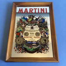 Martini advertising pub mirror