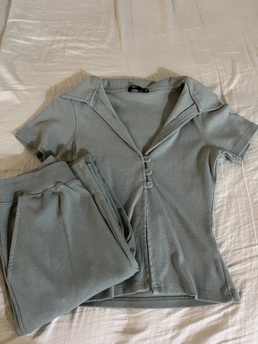 Asos missguided sage green - asos, top