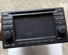 NISSAN QASHQAI J10 2011 SAT NAV NAVIGATION RADIO CD PLAYER HEAD UNIT