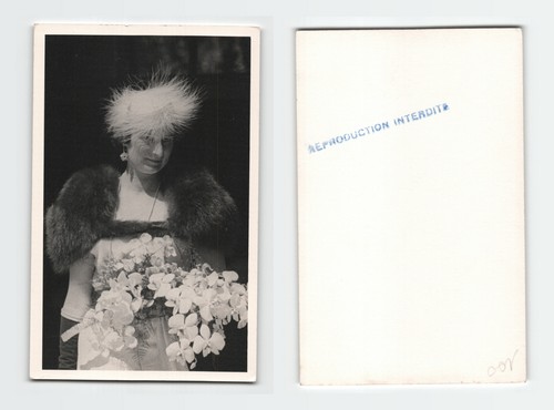 Vintage photograph woman with - vintage,