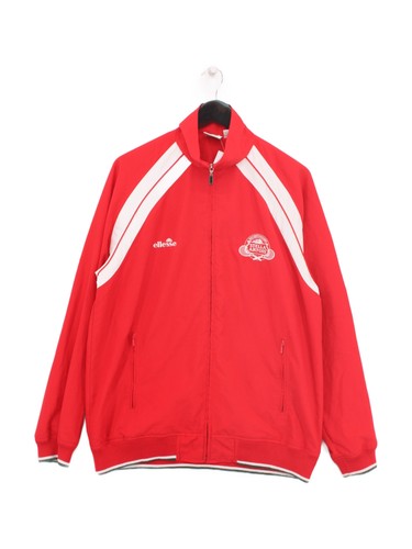 Ellesse windbreaker jacket red - ellesse,