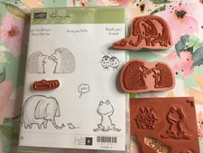Stampin Up Stamp Set  - Love You Lots, lady bird, frog, hedgehog, elephant