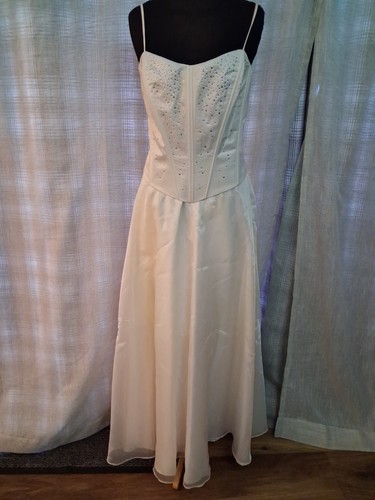 Wedding dress size - 16, white