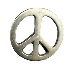 CND Pewter Pin Badge