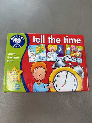 Orchard toys tell the time - toys,