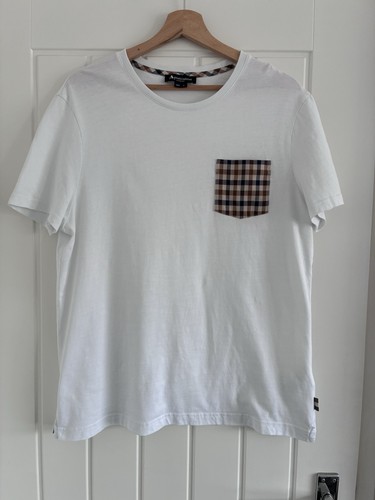 Aquascutum white cotton club - aquascutum,