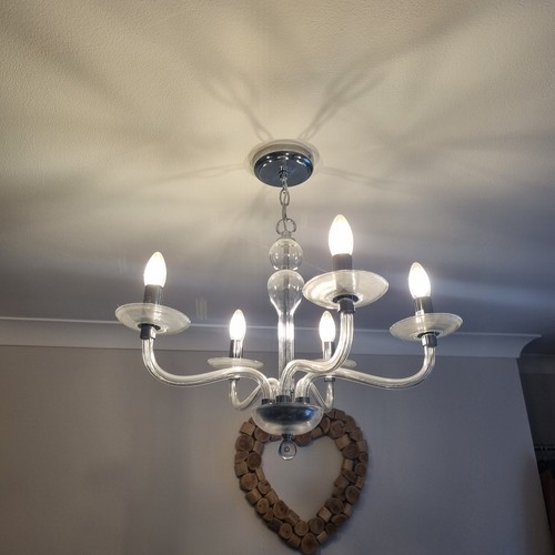 Next large light - 5-light, clear