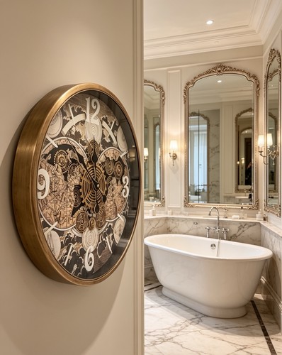 Large steampunk style wall - style,