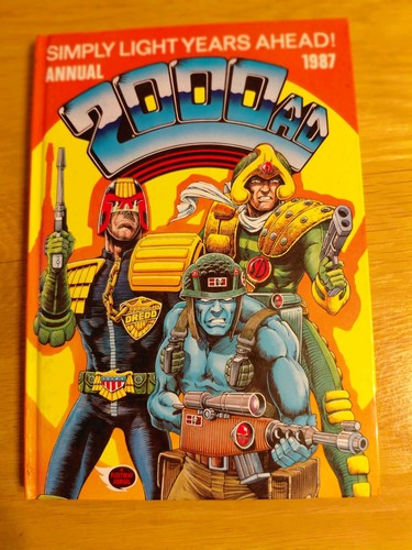 2000ad annual 1987 hardback - 2000ad,