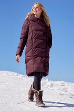 Mountain Warehouse Women's Down Padded Jacket Ladies Water Resistant Cosy Wrap