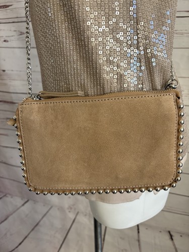 Zara studded chain crossbody - zara,