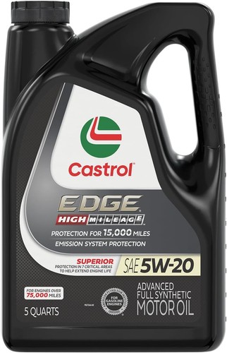 Castrol edge high mileage - castrol,