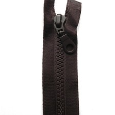 Chunky Open Ended Zip Plastic