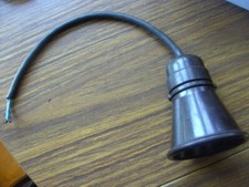 Vintage Crabtree Art Deco Bakelite ceiling Light Bulb Lamp Holder Bayonet