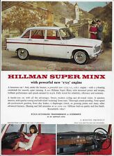 1966 Hillman Super Minx (1725 c.c., Mark IV) car leaflet