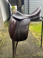 17.5” +3 (XW) Equipe Emporio Dressage Saddle - BROWN