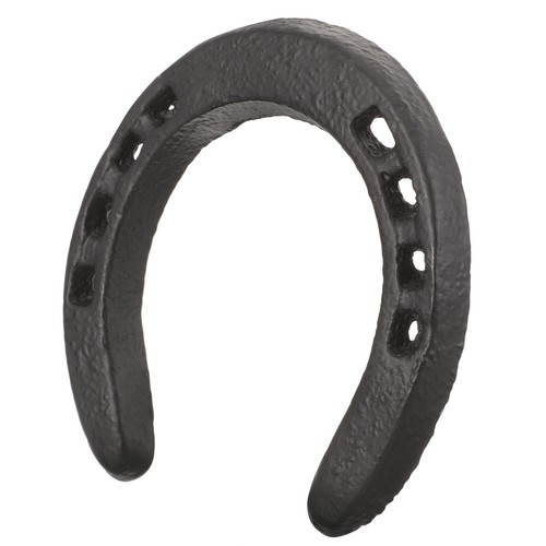 Iron horseshoe sculpture wall - sculpture,