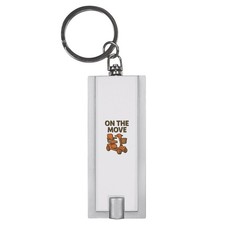 'On The Move Mobility Scooter' LED Keyring Torch (KT00045788)