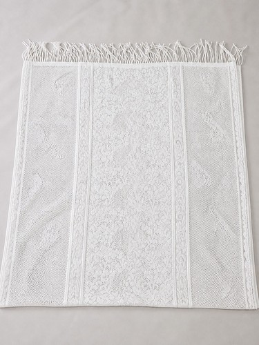 Vintage lace tablecloth - vintage,